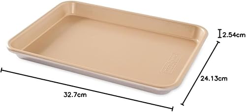 Miniatura 6 de Nordic WareNatural Aluminio Antiadherente Comercial Big Hoja, Bandeja de un cuarto, S, Plateado
