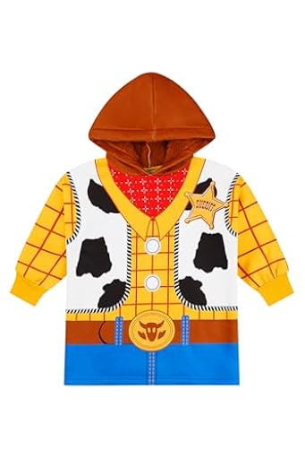 Disney Toy Story Woody - Sudadera con capucha de forro polar de lujo para niños, diseño de personajes infantiles, Multicolor, 1-2 años | Ya disponible en tu tienda friki favorita! En mundofriki.es!