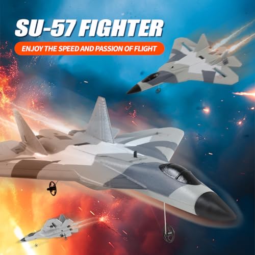 LEOM RC Airplane 2 Channel Remote Control Plane Ready to Fly RC Glider EPP Aircraft with 3-Axis Gyro, Outdoor Flight Toys for Kids and Adults (Grey) - Image 7