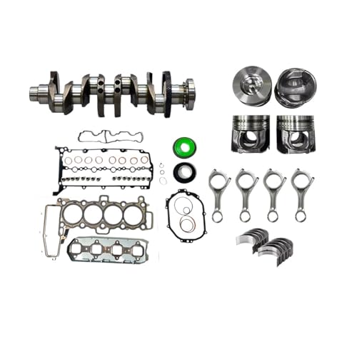 YIWIOJOB - Upgraded Crankshaft Connecting Rod Bearing & Gasket & Piston SET Compatible For LAND ROVER JAGUAR EVOQUE 2.0 DIESEL INGENIUM 204DTD