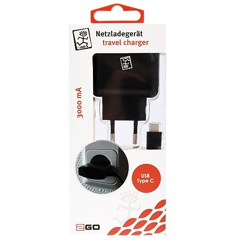 Chargeur secteur 2GO USB Type-C 3.1 contre les coupures de batterie en voyage 100V-240V