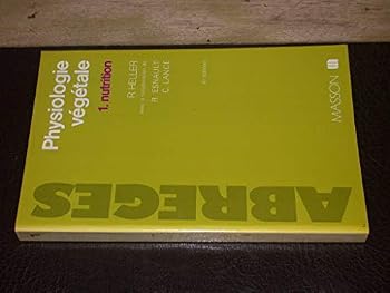 Paperback Physiologie végétale tome 1, Nutrition [French] Book