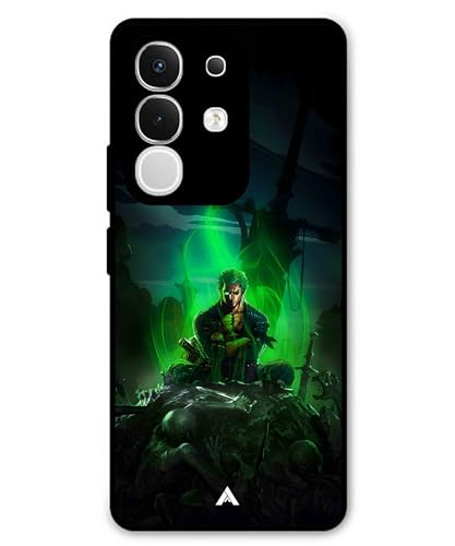 Image of Premium Anime 1 Case for iQOO Z10x (Glossy Finish) Soft-Touch Metal TPU Back Cover, Shockproof, Designer, Aesthetic Mobile Phone Case