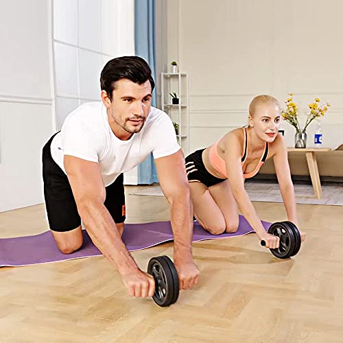 Bluerise Ab Roller Wheel 2 Types Ab Roller No Noise Ab Wheel Easy To Assemble Home Workout Equipment Portable Abs Workout Equipment For Home Workout #TOP6