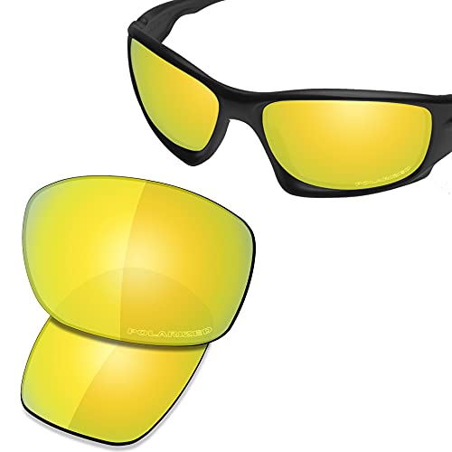 Image of SAUCER Premium Replacement Lenses for Oakley Ten X OO9128 | UV400 Protection, Anti-Scratch, Precise Fit & Enhanced Clarity