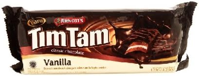 Arnott's TimTam Chocolate Sanwich Biscuit (Vanilla 120g)