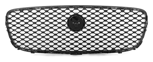 Grille pare-choc avant centrale pour Jaguar XF XFR 2016-2020 calandre maille noire