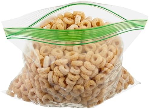 Amazon Basics Resealable Double Zipper Sandwich Storage Bags for Food Storage, 300 Count (Previously Solimo) - 3