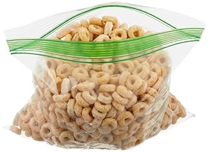 Amazon Basics Resealable Double Zipper Sandwich Storage Bags for Food Storage, 300 Count (Previously Solimo) — photo 4 of 5