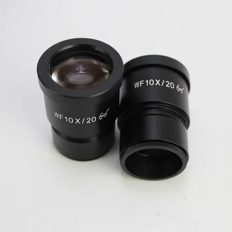 Accessoires de microscope oculaire WF10X 20mm pièces oculaire grand champ stéréo