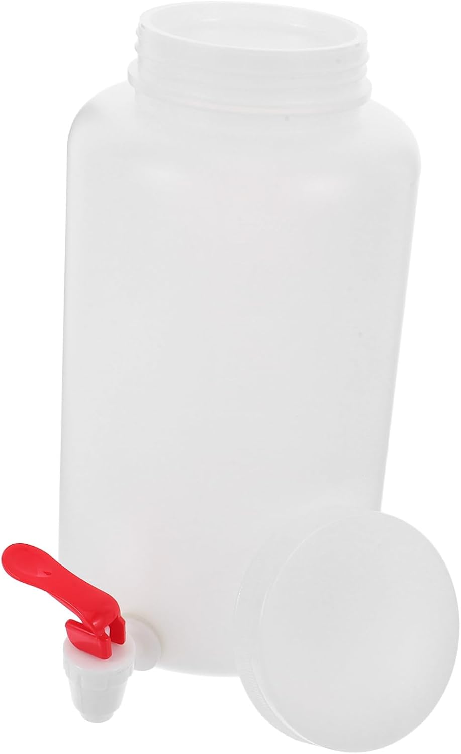 PRETYZOOM Plastic Lab Dispensing Jug Spigot Dispenser Reagent Storage Bottle for Laboratory Use 1.5L Capacity Water Dispenser for Easy Liquid Transfer