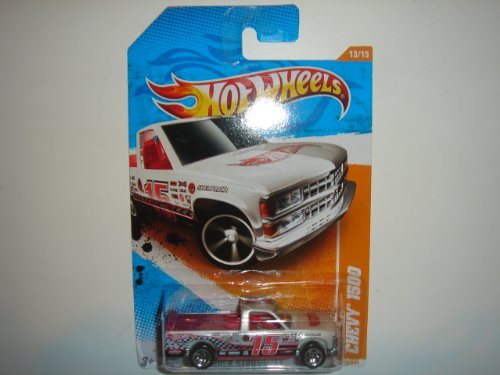2011 Hot Wheels Chevy 1500 White #78/244