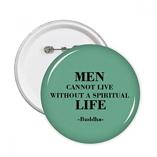 Pins Bouddha citation spirituelle pour personnaliser vos vestes et sacs de voyage