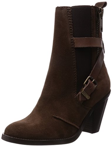 Bottines pour femme Diesel D-Kinley en cuir premium aux finitions artisanales