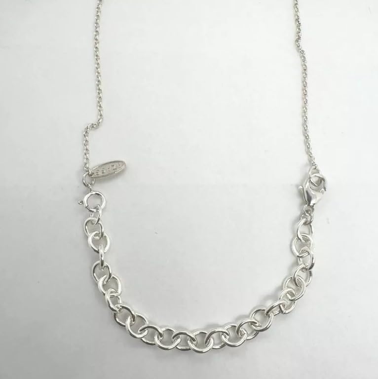 Belcho USA Sterling Silver 5.5mm Thick Necklace Extender 2"-6" image 4