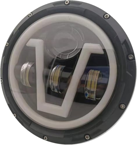 Phare de moto LED 7 pouces pour rouler la nuit en Lada Niva 4x4