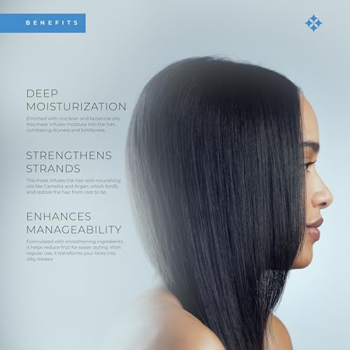 Image of Kanpeki Kerasyl Structure Repair Hair Repairing Mask - Grove | Revives and Repairs Damaged, Dry, and Chemically Treated Hair | Infused with Vegetal Keratin, Algae & Pea Protein | 300gm