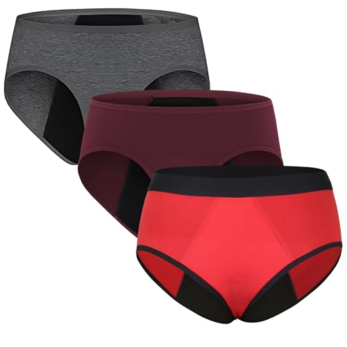 Image of DIVING DEEP Women & Girls Period Panty | Leakproof Underwear for Heavy Flow | No Pad Required | Rash-Free, Breathable & Overnight Protection (PC of 3)