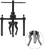 extractor interior de rodamientos Potente potencia de empuje: diseño de estructura, girando suavemente la llave pequeña puede producir una fuerte fuerza de tracción. Elimina todos los cojinetes de tipo manga con diámetro interior de 1/2 a 2. Los pies de garra tienen dos métodos de instalación positivos y negativos.