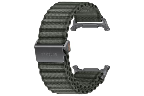 Image of Samsung Galaxy Watch Ultra2 Trail Band, Olive, One Click Attachment