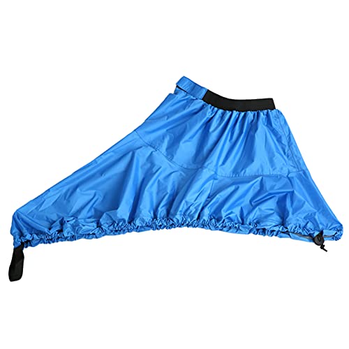 HUIOP Kayak Spray Skirt, Professional Universal Skirt Shape Waterproof Sunblock Storage Dust Cover Shield for Kayak Canoe