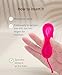 Ginalaia Reusable Menstrual Disc, Ultra-Soft Medical-Grade Silicone Period Disc for Women Wear 12 Hours 2 Size for Light & Heavy Flow Removal String (Red+Pink, L+S)
