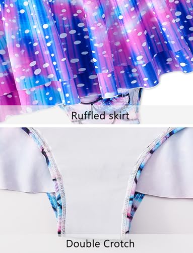 Happy Cherry Girls Mermaid Swimsuit One Piece Bathing Suits Cute Colorful Swimwear2