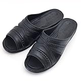 [パール] ギョサン バンド型 No180 全13色（M～３L） (ブラック, measurement_27_point_0_centimeters)