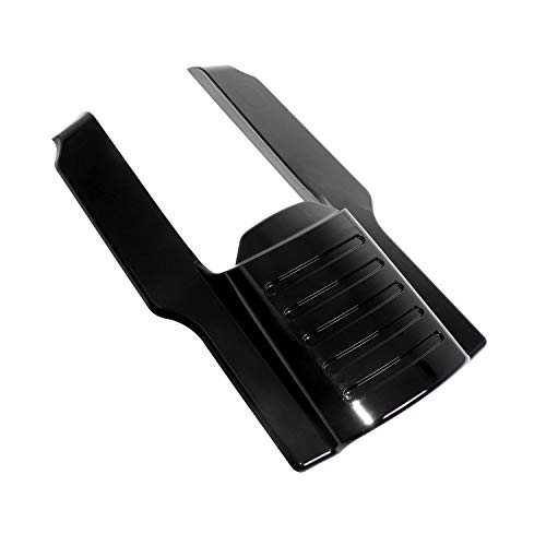 XMMT Vivid Black Motorcycle 7\" Rear Fender Extension Kit Filler Stretched for Harley Touring Road King Street Glide 1996-2008