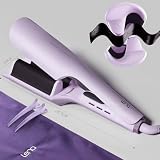 Lena Modelador de Ondas Protect Titanium Íons+, 32mm, Bivolt, Aquecimento Rápido, Painel de Titanium + Íons em Bilhões, Cordão Giratório 360°, Cor Lilás, Para Ondas Perfeitas