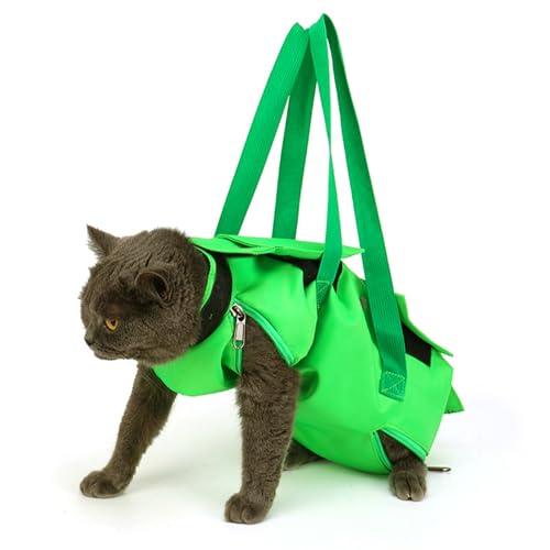 Katzen-Duschtasche Mit Maulkorb – Praktisch Für Baden, Pflegen & Tierarzt