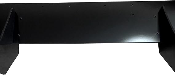 NINTE V1 Shark Fin Rear Lip Diffuser Kit for 20242025 Ford Mustang S650 Base & GT Models (ABS, Gloss Black)