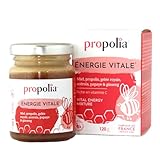 PROPOLIA   Énergie Vitale   Fabriqué en France   Complément alimentaire Fatigue Tonus Immunité   Miel, Propolis, Gelée Royale, Acérola & Ginseng   100% naturel – Cure de 15 jours