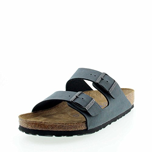 Birkenstock Arizona Birko-Flor - Sandalias Infantil Unisex, Azul, 26 Birkenstock Arizona Birko-Flor - Sandalias Infantil Unisex, Azul, 26