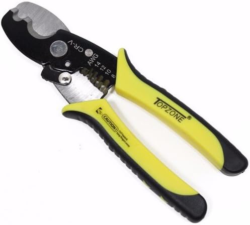 Herramienta eléctrica métrica de 8 "pulgadas de cable multifuncional para pelar alambre herramienta 8-14 AWG