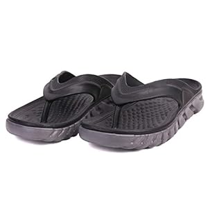 Herenschoenen, Buitenslippers, Casual Strandschoenen, Waterdichte En Antislip Herenschoenen Voor Badkamers, Doucheschoenen, Kunnen Buiten Worden Gedragen,Black,44