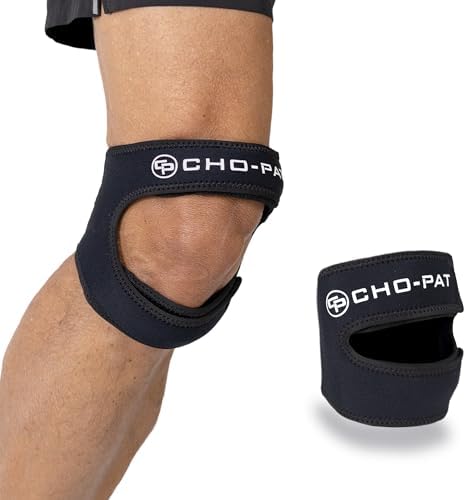 Cho-Pat Dual Action Lite, Knee Support Strap for Tendonitis, Large/X-Large
