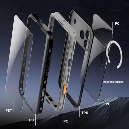 Coque transparente iPhone 17 Pro Max étanche pour éviter l'humidité - 6