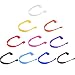 eBoot 10 Pieces Silicone Eyeglass Strap Eyewear Retainers Sports Anti-slip Elastic Glasses Sunglass Cord Holder for Kids, 10 Color