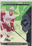 Hockey Trading Card 2022-23 Upper Deck Black Diamond Rookie Gems Green #RG-ES Elmer Soderblom EX++ Excellent++ RC Rookie 9/10 Red Wings