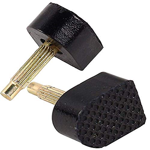 60Pcs High Heel Replacement Tips High Heel Shoe Repair Tips Stiletto Repair Heel Caps Kit Pin Taps Dowel Lifts Replacement Black 5 Sizes By Meiso #TOP2