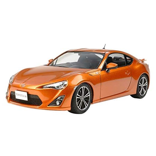 TAMIYA 300024323 Toyota GT86 Kit-Highly Detailed Model 1:24 Scale Movable Wheels and Steering 116 Pieces
