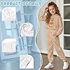 Fuojuvelie Girls Sweatsuits Size 6-7 Cute Capybara... #3