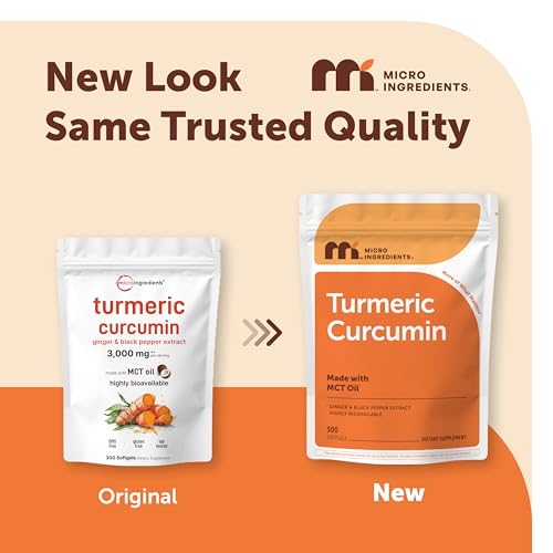 Micro Ingredients Turmeric Curcumin with MCT Oil