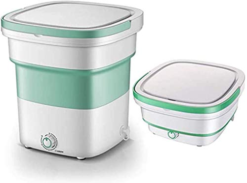 Nms Traders Mini Foldable high-Frequency Vibration Washing Machine | Portable Washing Machine - Ultrasonic Cleaning Machine | Small Automatic Portable Underwear Folding Washing Machine.