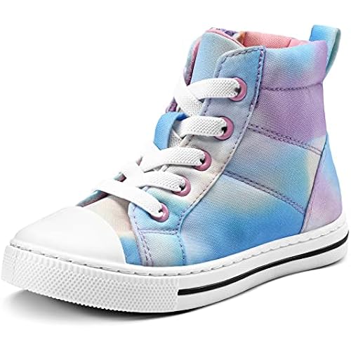 K KomForme Toddler High Top Sneaker, Kids Sneakers for Boys and Girls