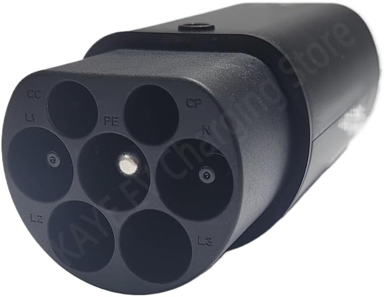 EV Adaptor Type-2 EU To Compatible For Tesla Plug EV Adapter 32A 110-220V 7kw Electric Cars Vehicle Charger Charging Connector Type2