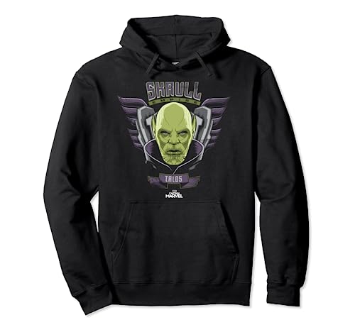 Image of Captain Marvel Skrull Empire Talos Pullover Hoodie
