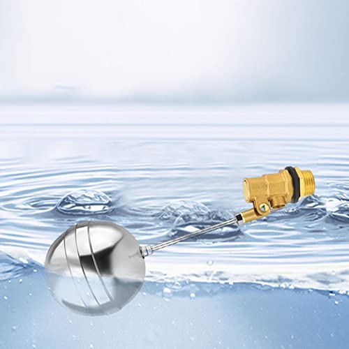 Generic Válvula de Esfera Flutuante de aço Inoxidável, Controle Automático de Válvula Flutuante, par