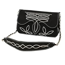 American Darling Boot Stitched Genuine Suede Leather Cross body Bag,
Genuine Leather Western Purse with YKK Zipper